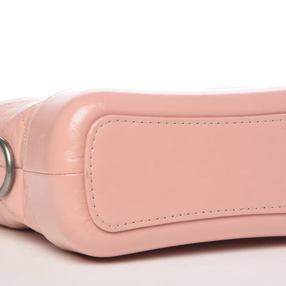 Chanel Aged Calfskin Quilted Small Gabrielle Hobo Pink 8 of 9