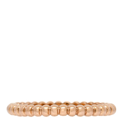Van Cleef & Arpels 18K Rose Gold Small Perlee Ring 51 5.75 1 of 5