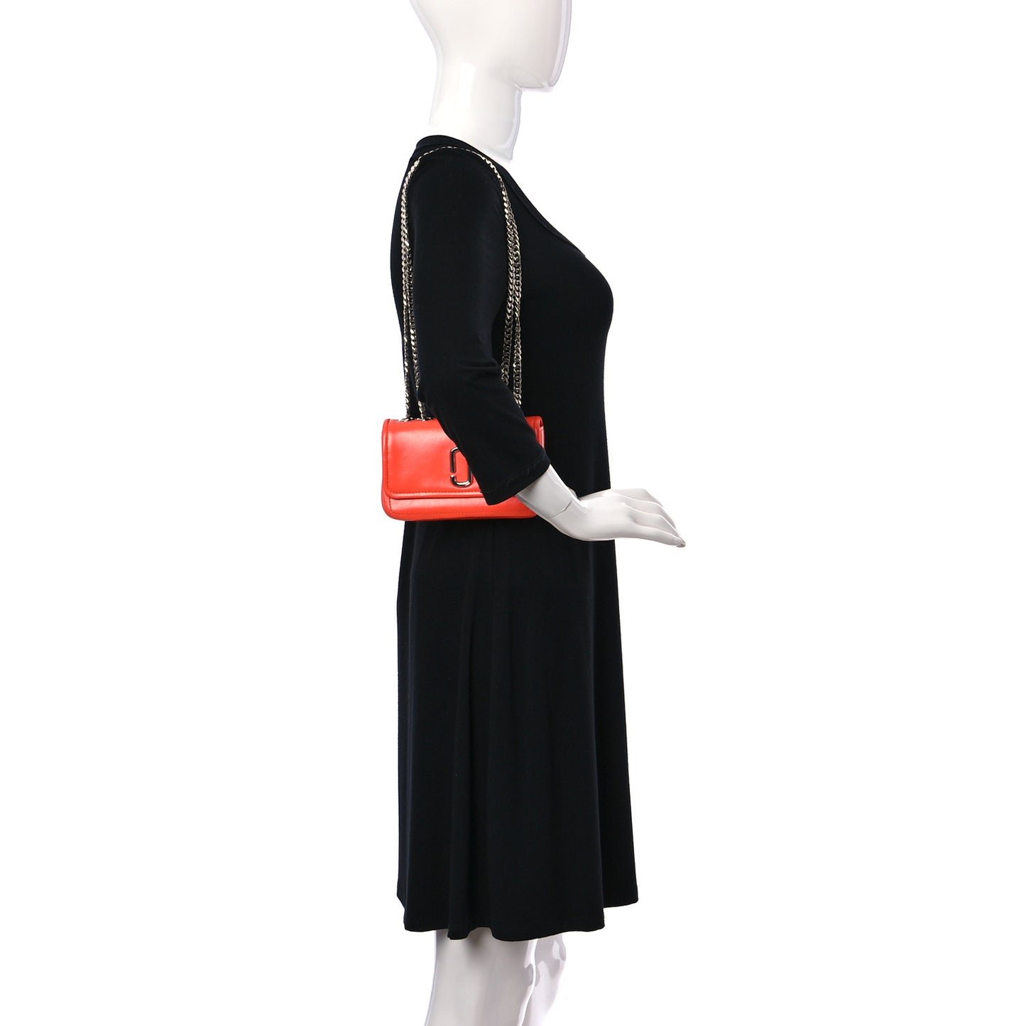 Lambskin Mini The Glam Shot Bag Dragon Fire