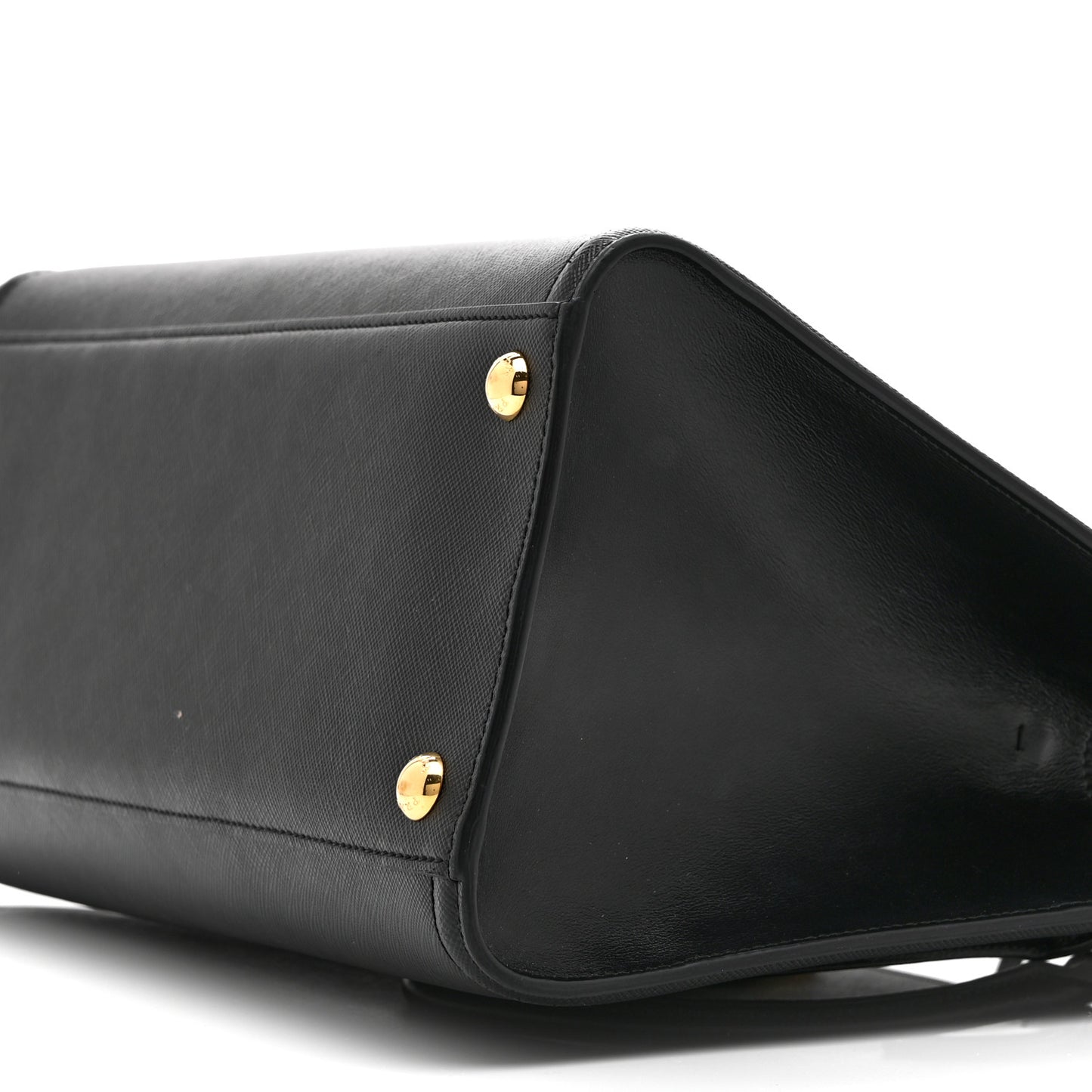 Saffiano Soft Calfskin Tote Black