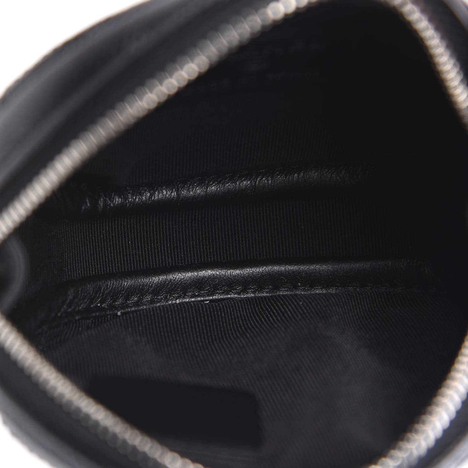 Chanel Iridescent Caviar Quilted Zip Around Classic Coin Purse Black 4 of 7