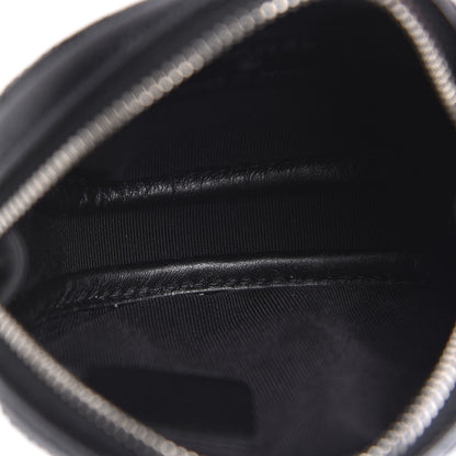 Chanel Iridescent Caviar Quilted Zip Around Classic Coin Purse Black 4 of 7