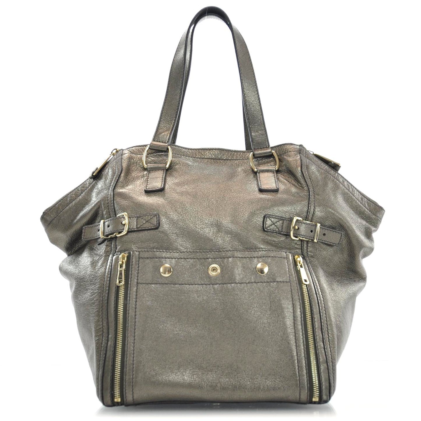 Medium Downtown Tote Metallic