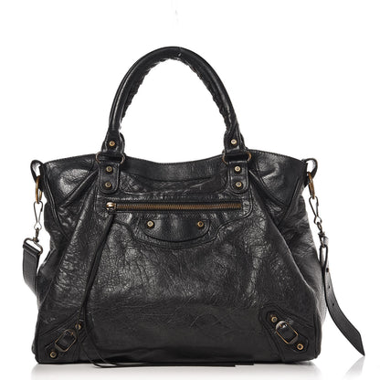Balenciaga Agneau Classic Hardware Velo Black 1 of 16