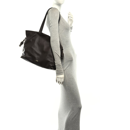 Loewe Calfskin Large Flamenco Knot Bag Chocolate 2 of 10