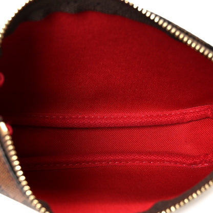 Louis Vuitton Damier Ebene Mini Pochette Accessories 4 of 9