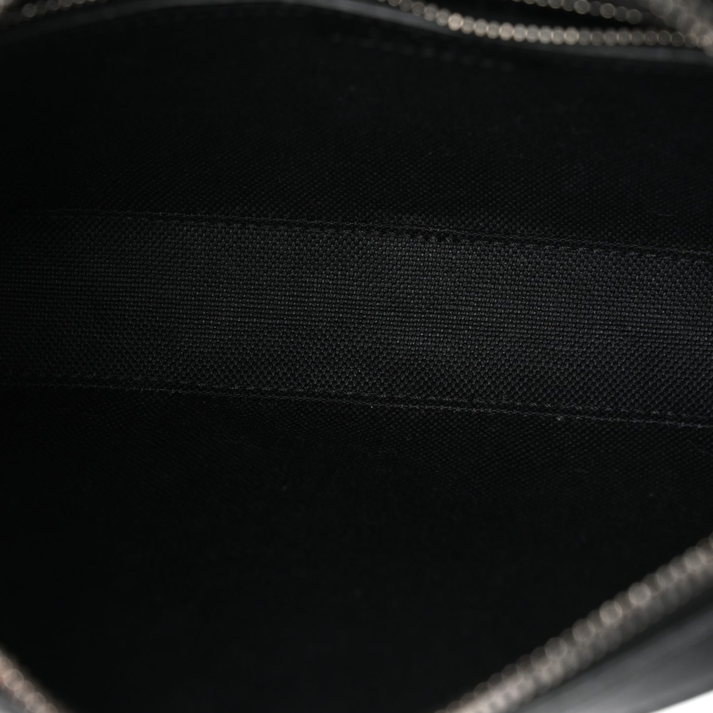GG Supreme Monogram Azalea Calfskin Retro Interlocking G Wristlet Shoulder Bag Black