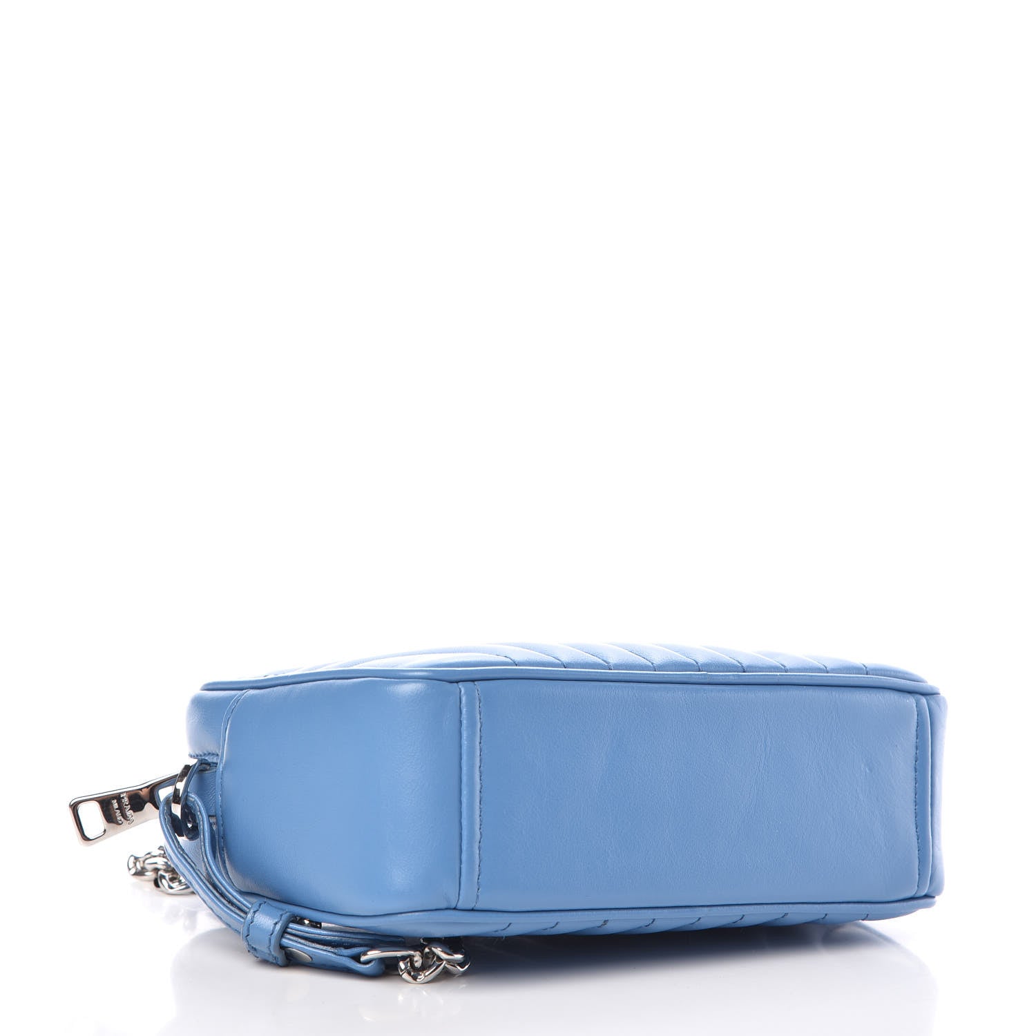 Prada Soft Calfskin Diagramme Crossbody Bag Mare 4 of 9