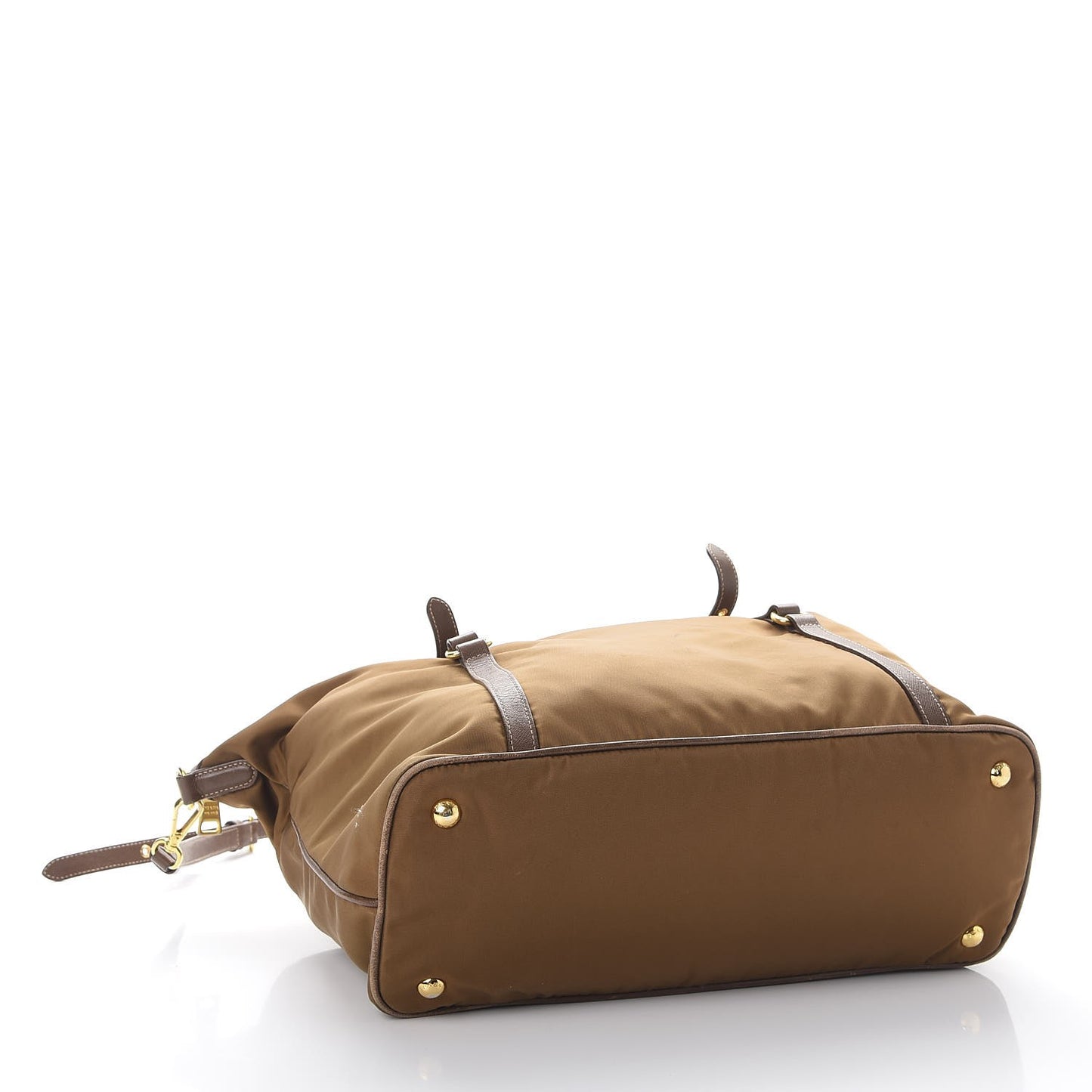Tessuto Nylon Saffiano Tote Corinto