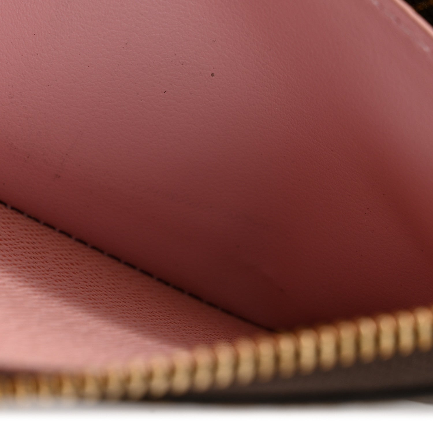 Louis Vuitton Monogram Clemence Wallet Rose Ballerine 8 of 10