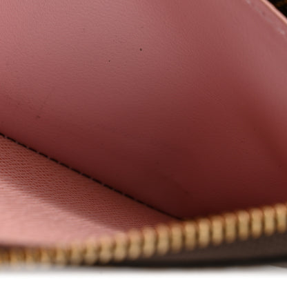 Louis Vuitton Monogram Clemence Wallet Rose Ballerine 8 of 10
