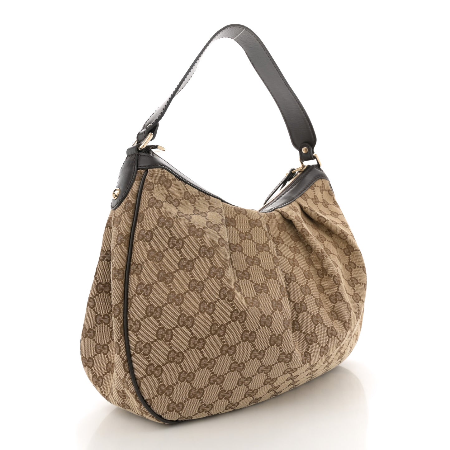 Monogram Medium Sukey Hobo Dark Brown