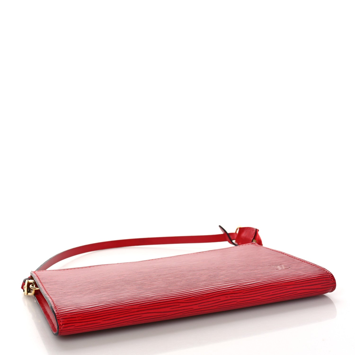 Louis Vuitton Epi Pochette Accessories 24 Castillan Red 4 of 9