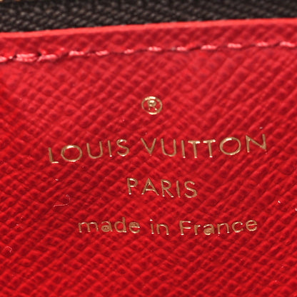 Louis Vuitton Damier Ebene Recto Verso Card Holder Red 6 of 8