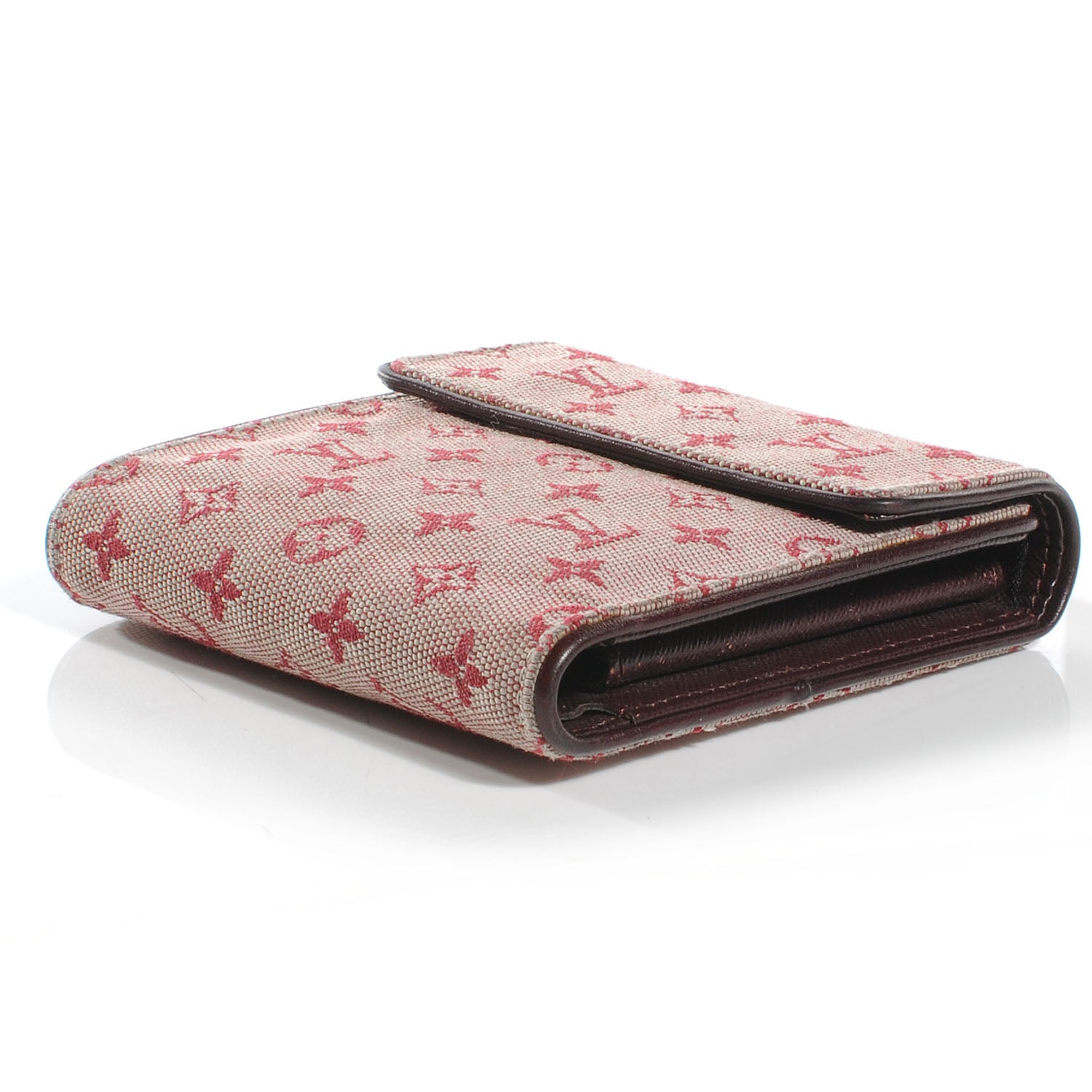 Louis Vuitton Mini Monogram Compact Wallet Cherry 4 of 7