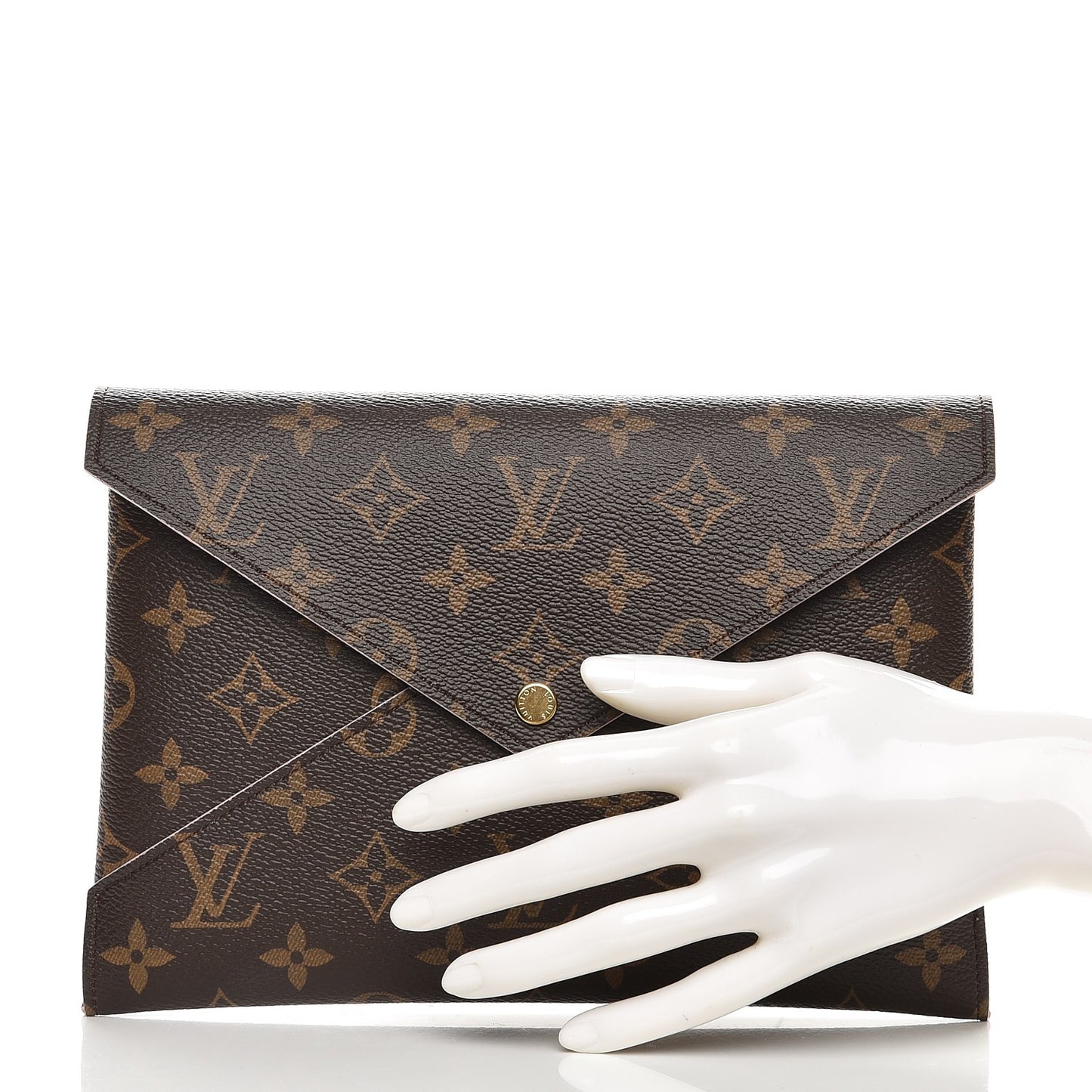 Monogram Large Kirigami Pochette Insert Rose Ballerine