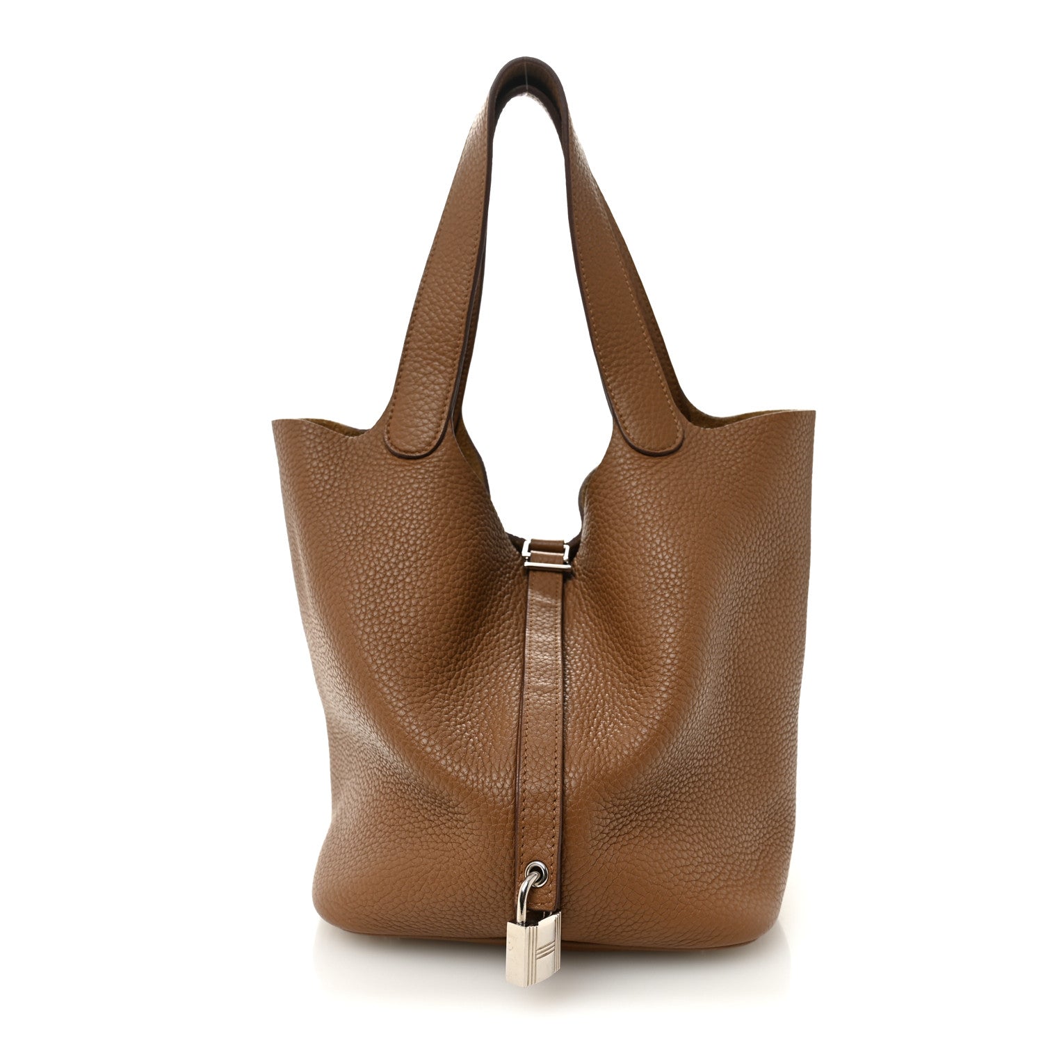 Hermes Taurillon Clemence Picotin Lock 22 MM Alezan 1 of 9