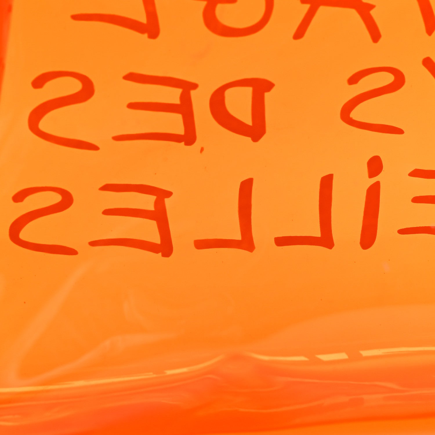 Hermes Vinyl Souvenir De L'Exposition Kelly Orange 11 of 14