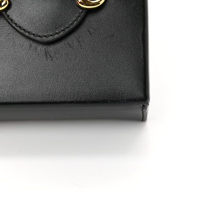 Gucci Boarded Plutone Calfskin Mini Horsebit 1955 Crossbody Bag Black 14 of 16