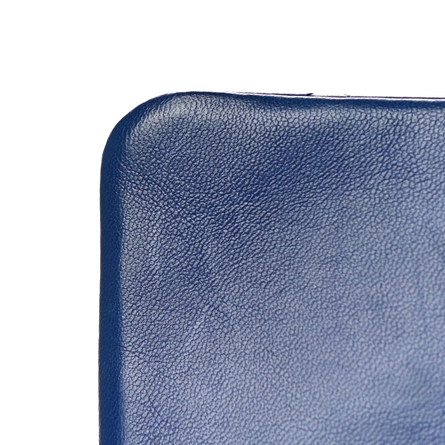 Chanel Lambskin Quilted Mini Rectangular Flap Blue 11 of 12