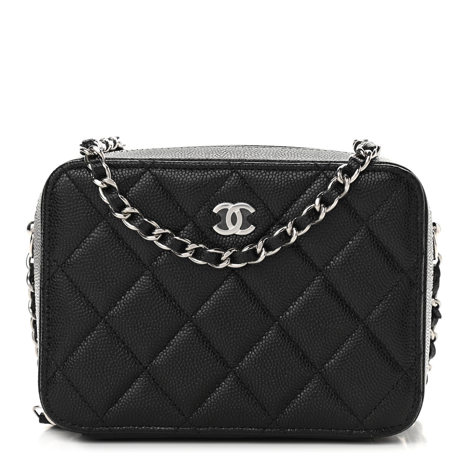 Chanel Caviar Quilted Camera Bag Black 1 of 11