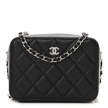 Chanel Caviar Quilted Camera Bag Black 1 of 11