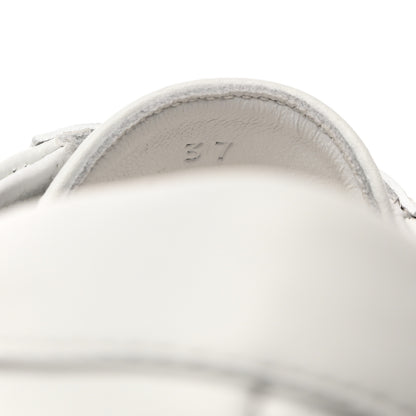 Hermes Calfskin Deep Sneakers 37 White Naturel 7 of 10