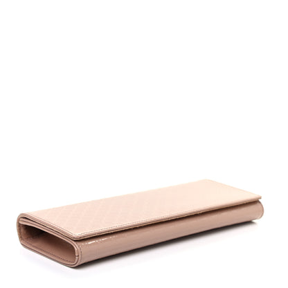 Gucci Patent Microguccissima Small Broadway Clutch Dark Cipria 4 of 7