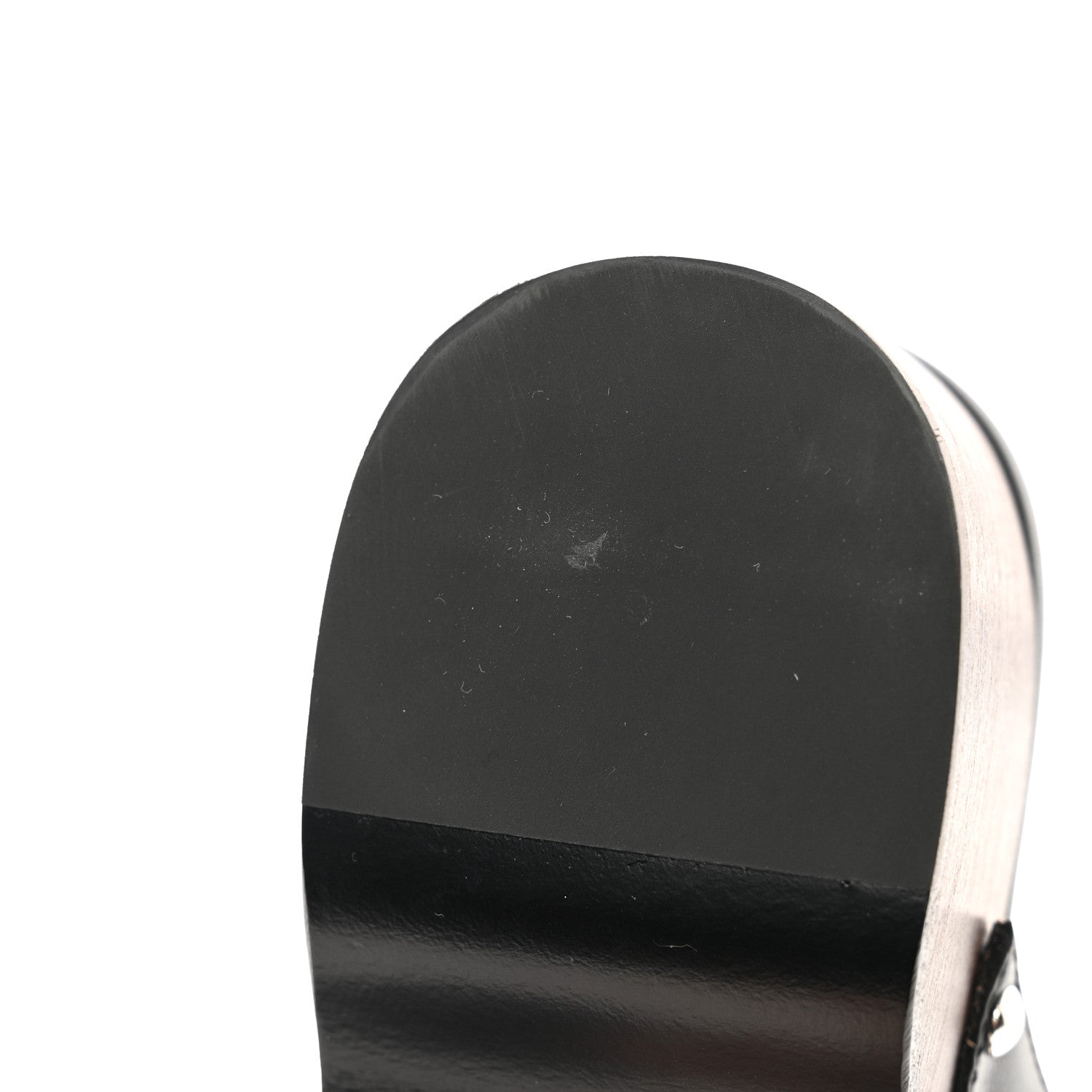 Hermes Calfskin Carlotta Mules 35 Black 9 of 11