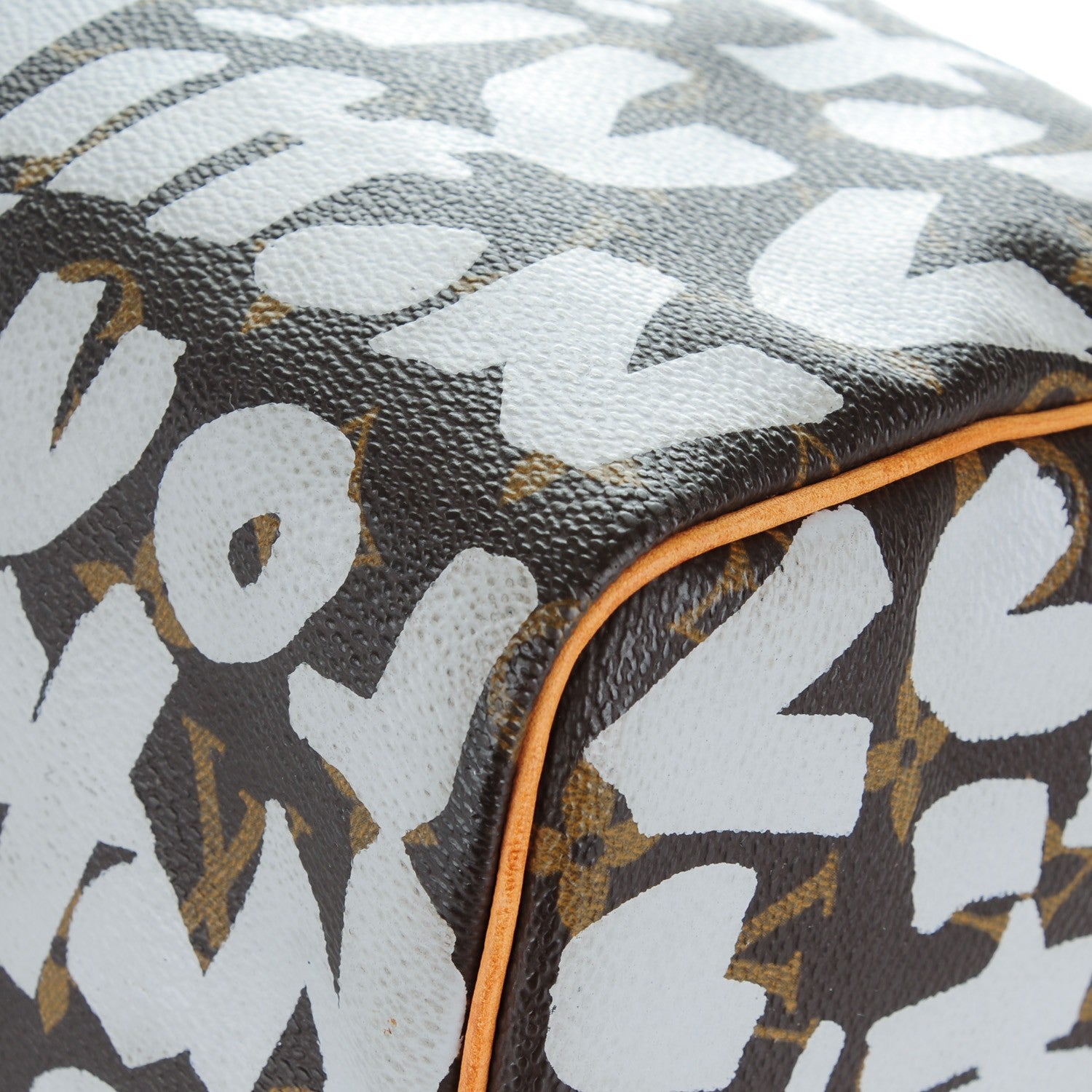 Louis Vuitton Monogram Graffiti Speedy 30 Silver 10 of 10