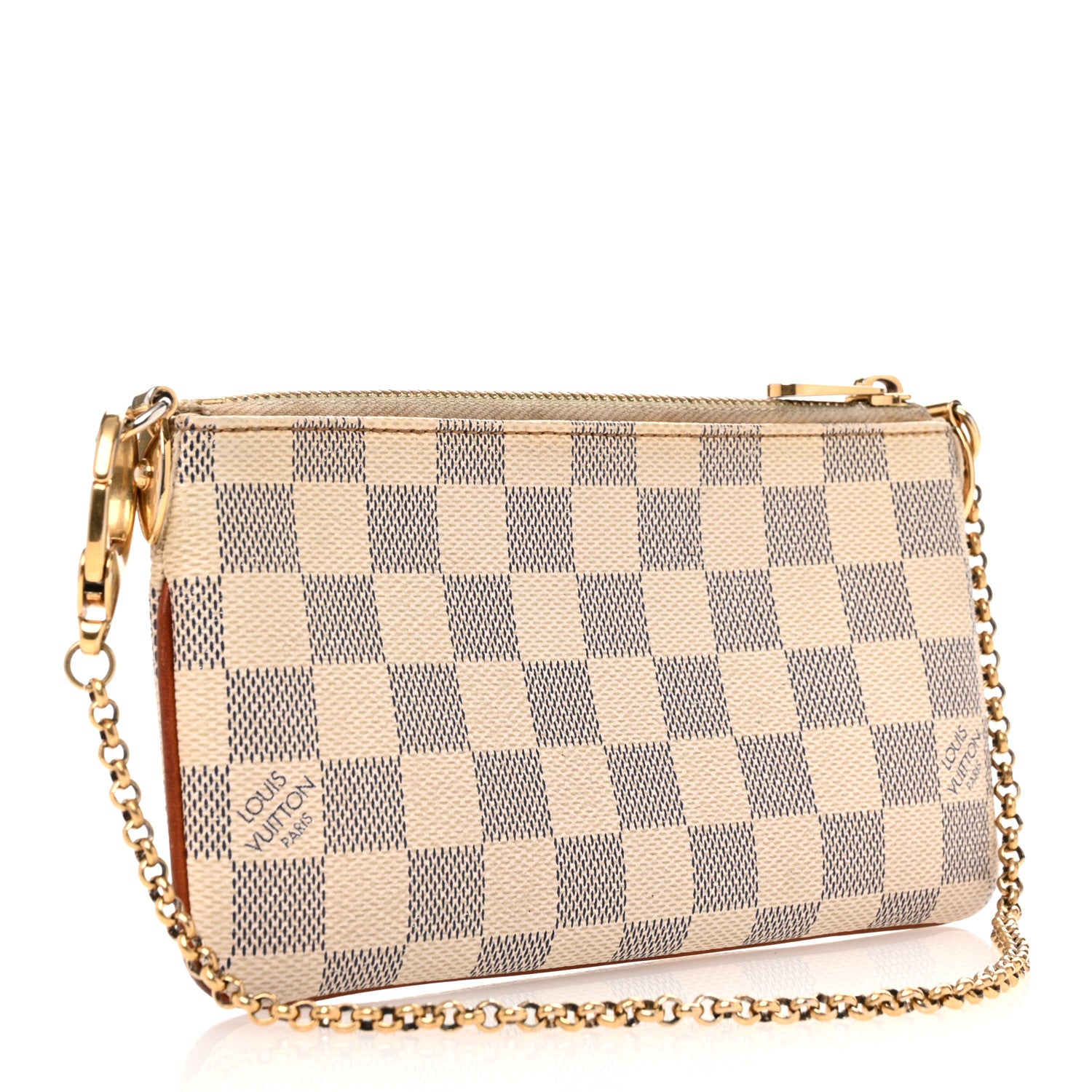 Louis Vuitton Damier Azur Pochette Milla MM 3 of 14