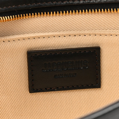 Jacquemus Smooth Calfskin Le Bisou Perle Black 6 of 12