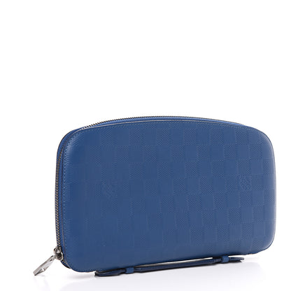 Louis Vuitton Damier Infini Atoll Wallet Neptune 2 of 7