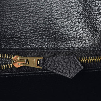 Hermes Togo Birkin 25 Black 24 of 31