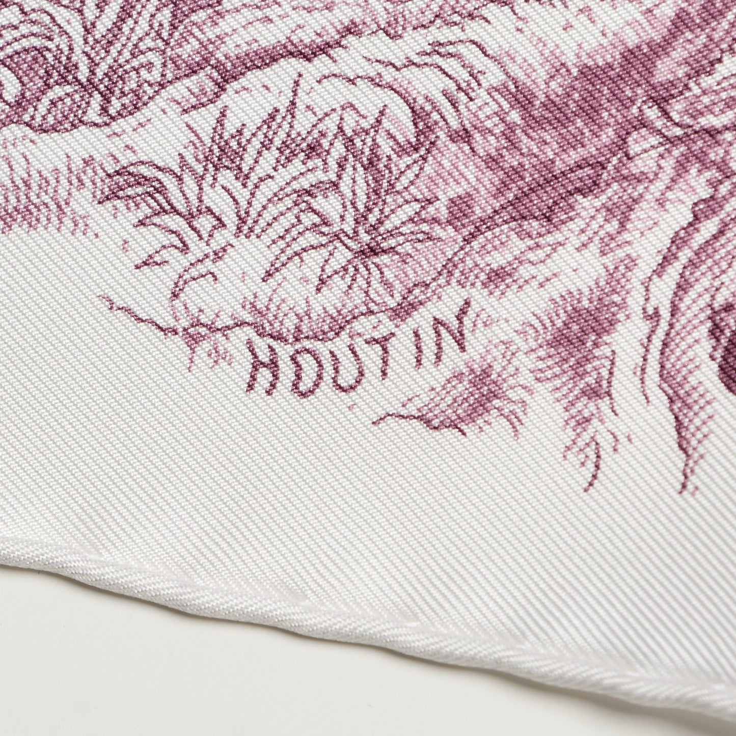 Silk Le Jardin de Leila Scarf 90