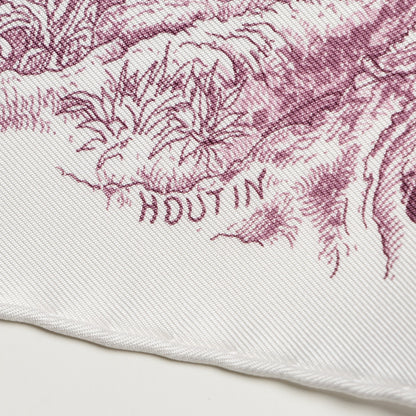 Hermes Silk Le Jardin de Leila Scarf 90 5 of 6