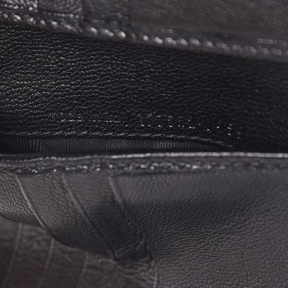 Saint Laurent Goatskin Belle de Jour French Wallet Black 7 of 7