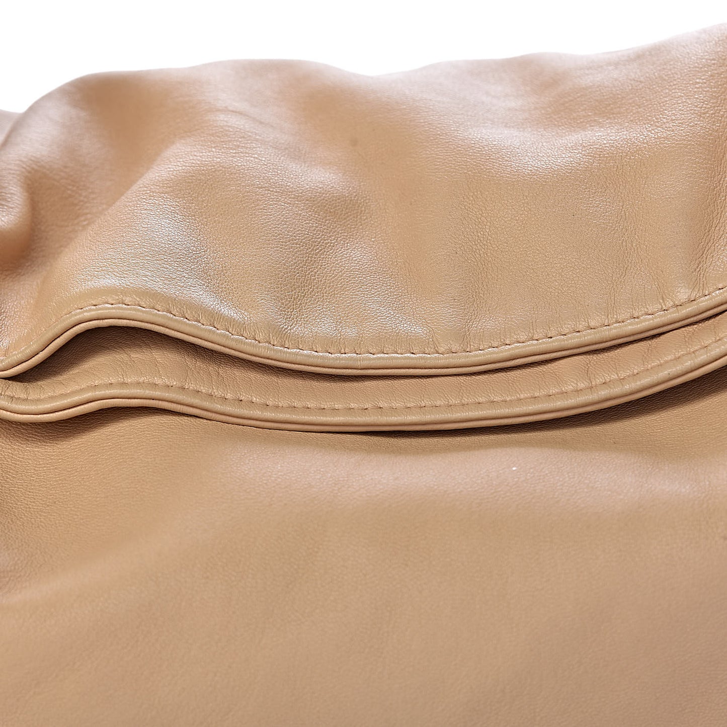 Lambskin Large Ultimate Soft Tote Beige