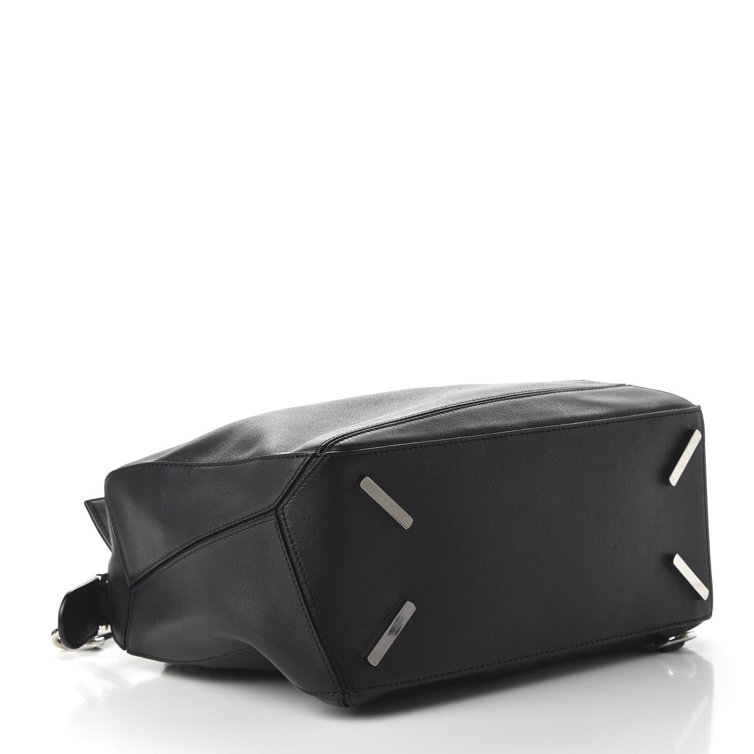 Loewe Calfskin Medium Puzzle Bag Black 4 of 9