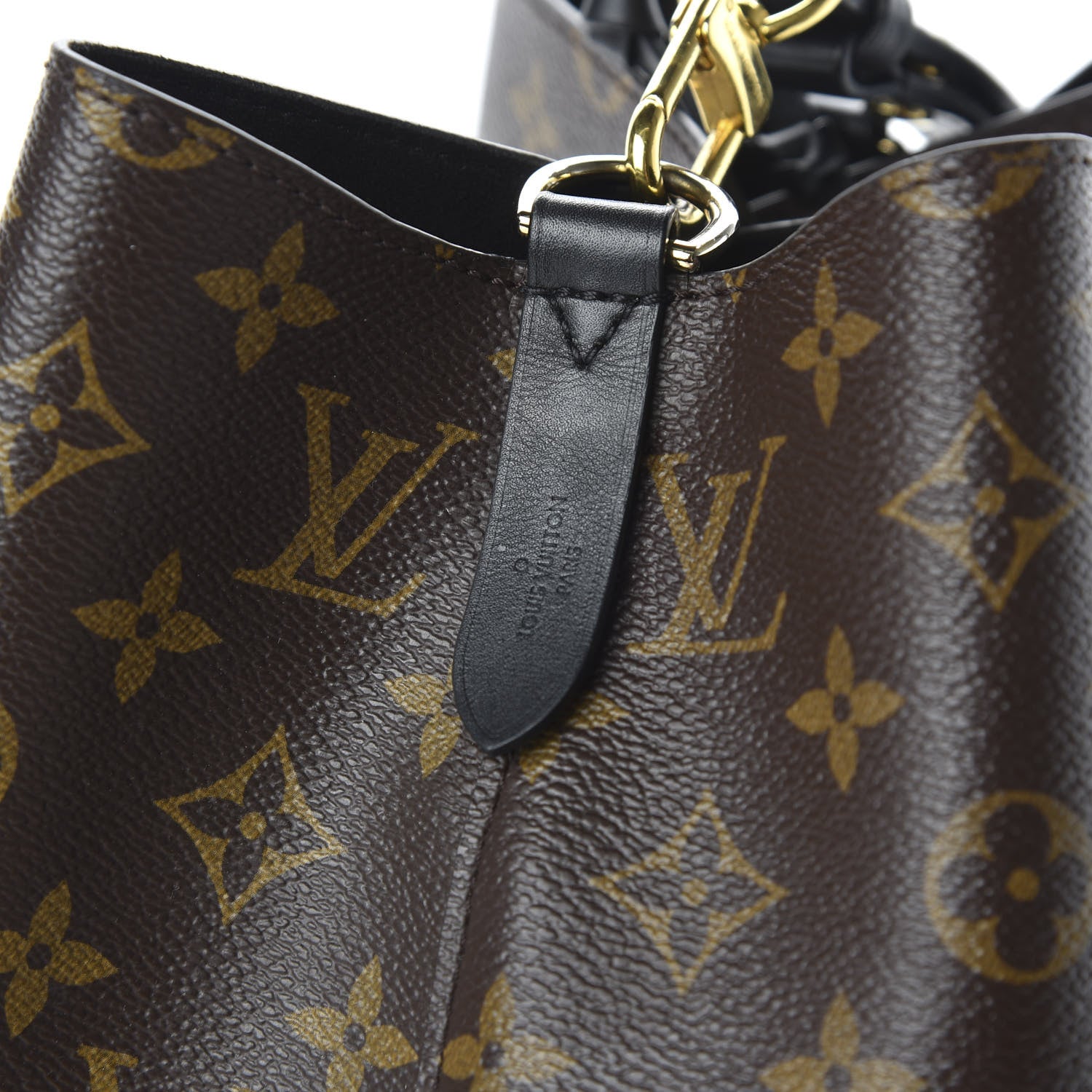 Louis Vuitton Monogram Neonoe MM Black 8 of 9