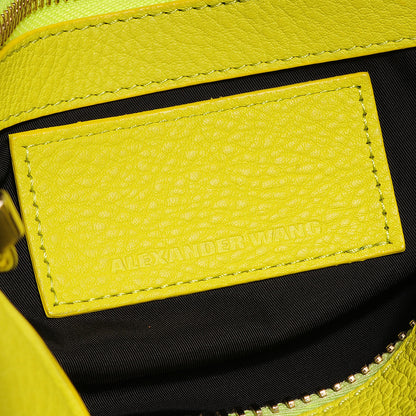 Alexander Wang Pebbled Leather Rocco Acid w Pale Gold Hardware 6 of 7