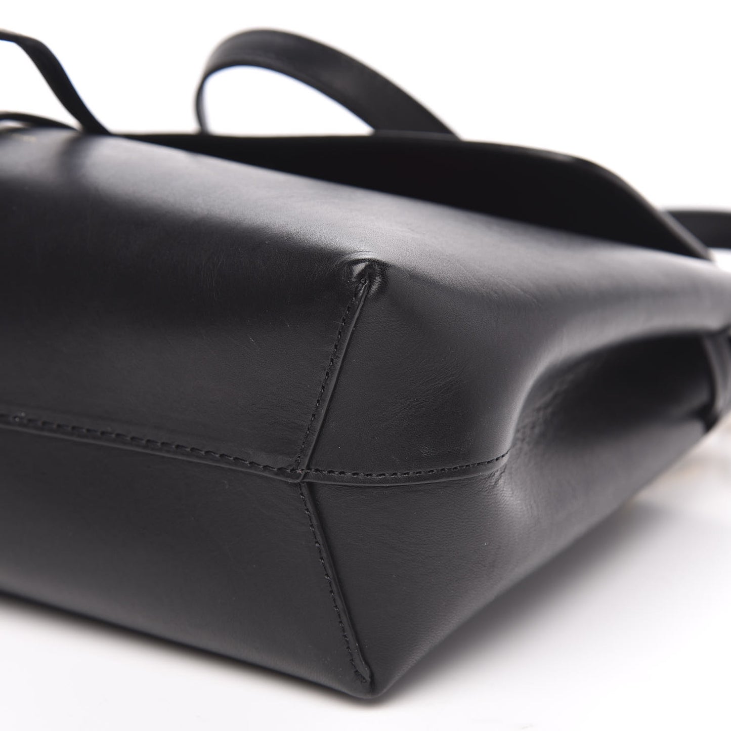 Calfskin Mini Lady Bag Black Flamma