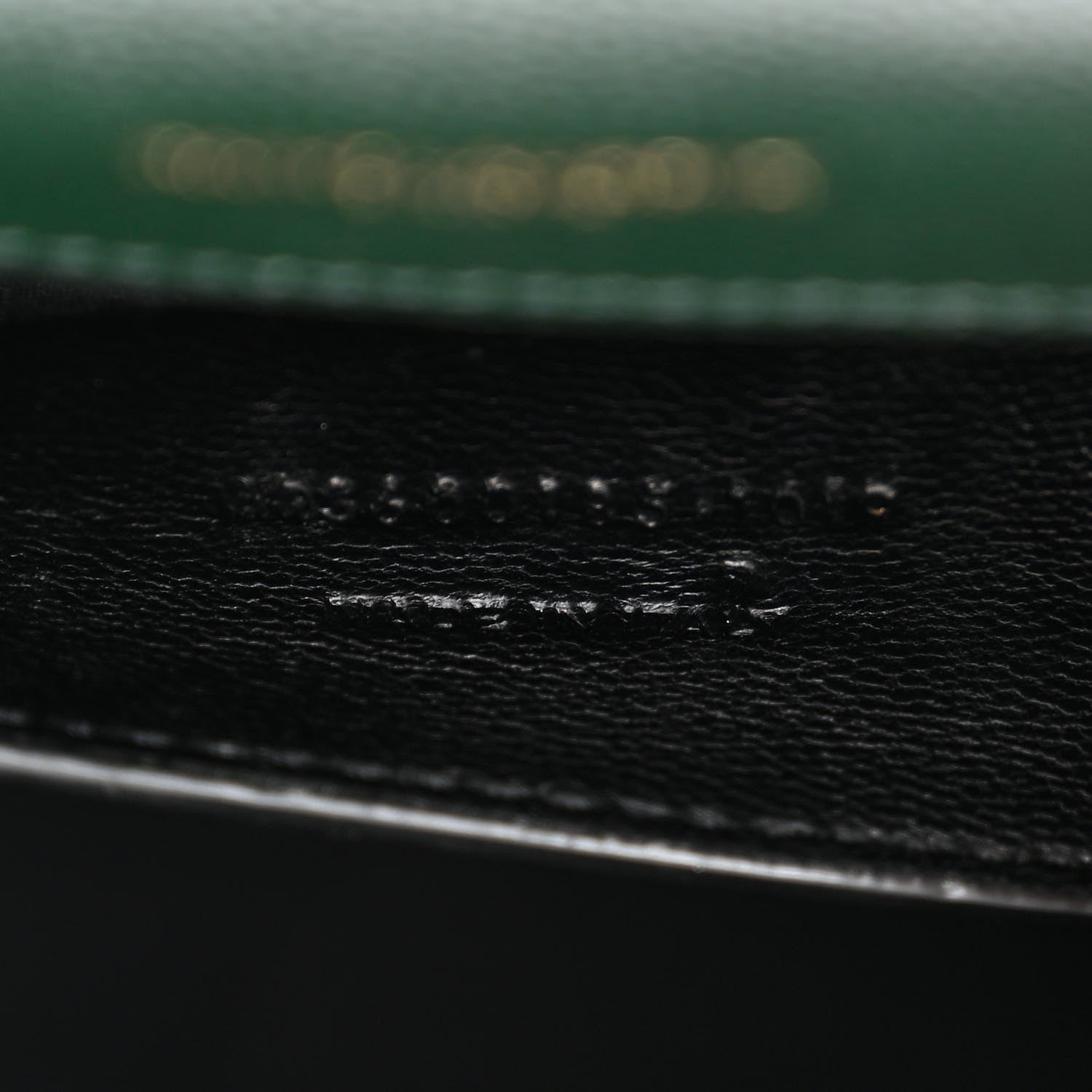 Saint Laurent Grain De Poudre Textured Mixed Matelasse Triquilt Medium Monogram Satchel Vert Fonce 7 of 11