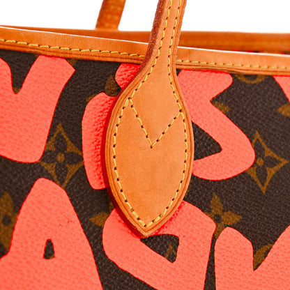 Louis Vuitton Monogram Graffiti Neverfull GM Orange 15 of 15