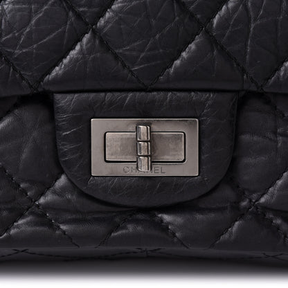 Chanel Aged Calfskin Quilted 2.55 Reissue 227 Flap Black 8 of 10