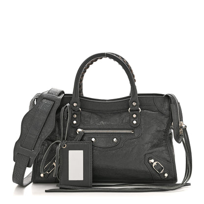 Balenciaga Agneau Classic Silver Hardware S City Gris Fossile 3 of 12
