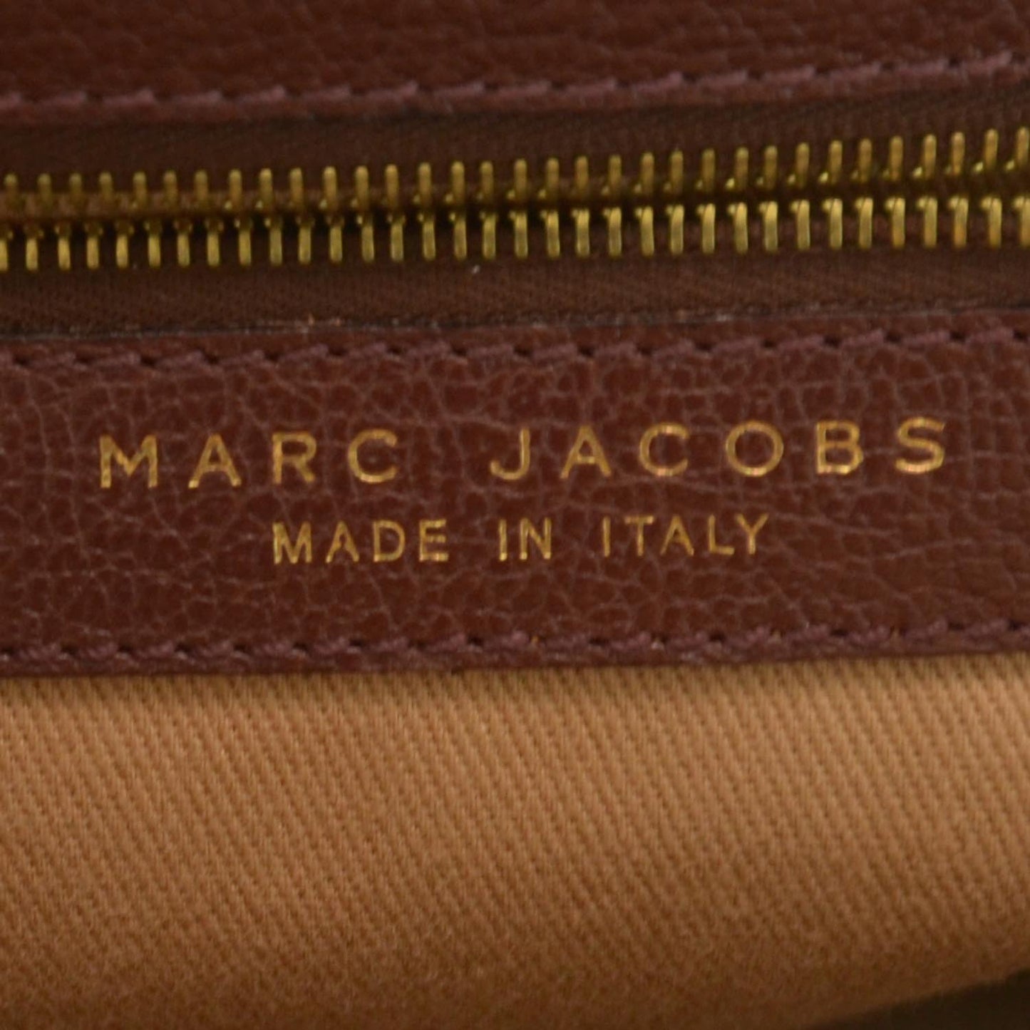 Quilted Leather Stam Cognac