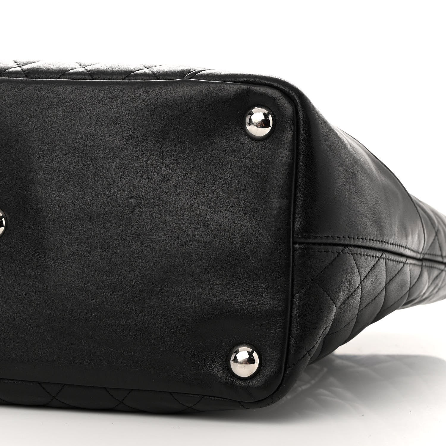 Chanel Calfskin Quilted Large Cambon Tote Black 11 of 13