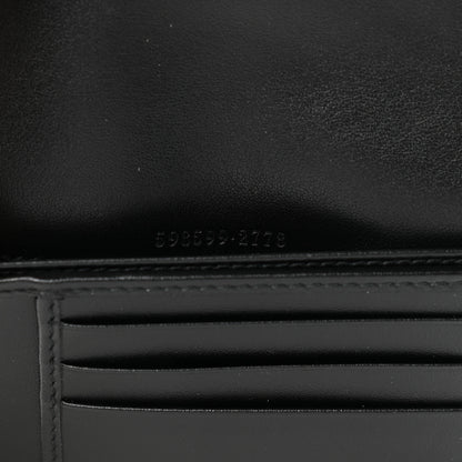 Gucci Calfskin Matelasse GG Marmont Passport Case Black 7 of 7