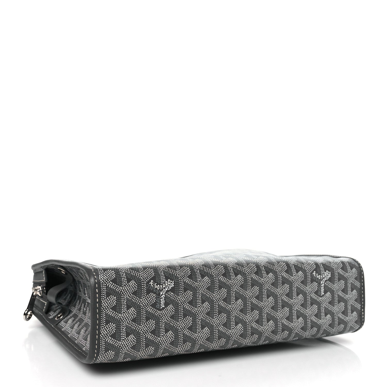 Goyard Goyardine Jouvence GM Toiletry Pouch Grey 4 of 9